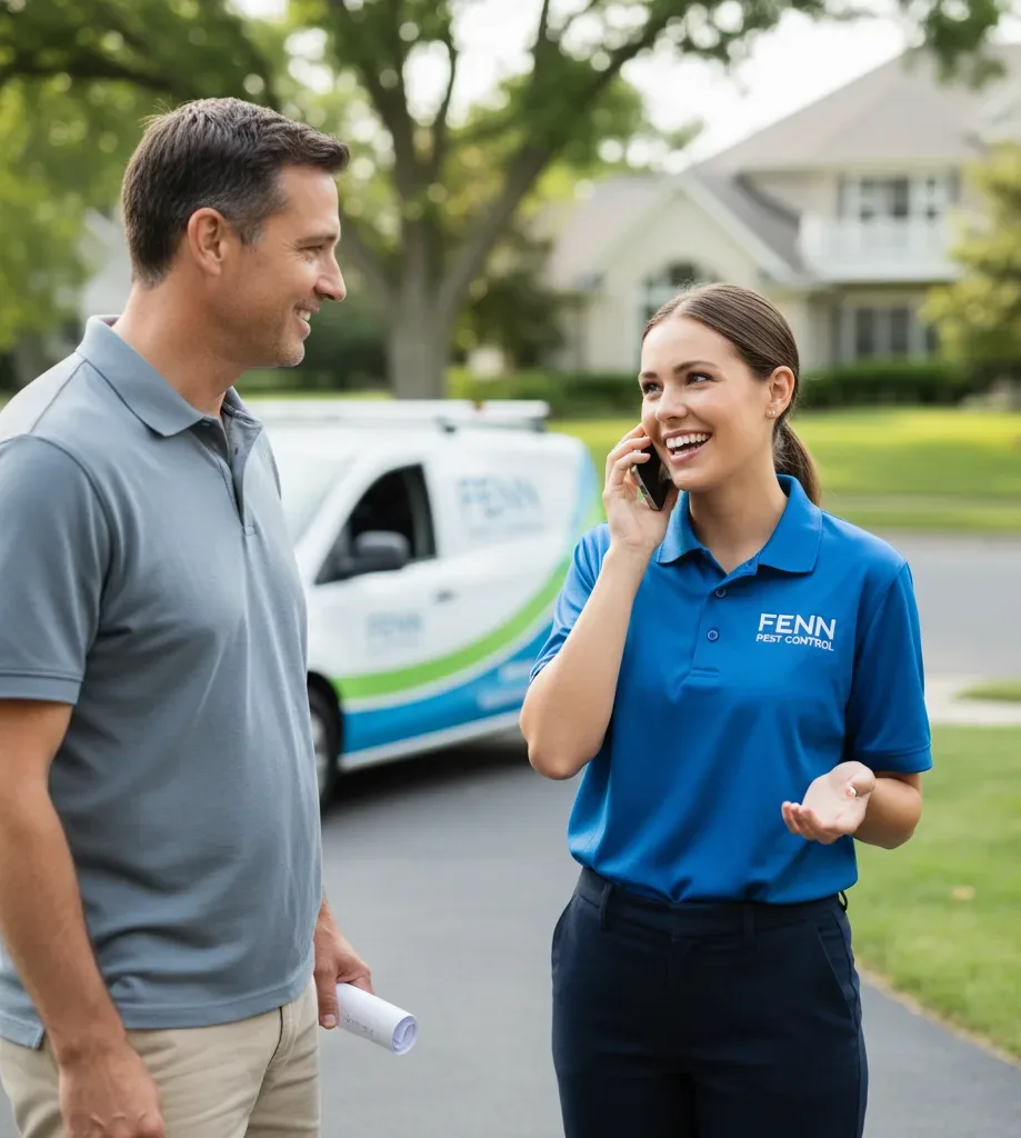 Fenn Pest Control customer support in Middleton